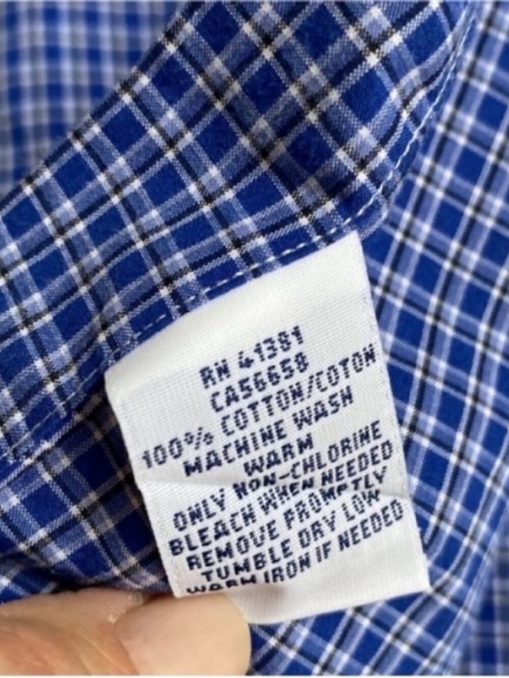 Polo Ralph Lauren Men's Long Sleeve Dress Button Down Shirt Blue size Large - Picture 3 of 14